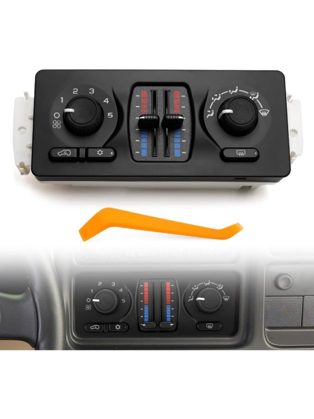 HVAC Climate Control Module 599-210XD Compatible with Chevy Silverado 1500